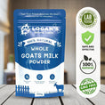 Load image into Gallery viewer, Natural Whole Goat's Milk Powder