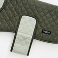 Load image into Gallery viewer, Luxe Quilted Dog Coat Countryside Khaki