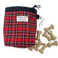 Load image into Gallery viewer, Red Tartan Treat Bag