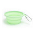 Load image into Gallery viewer, Collapsible Dog Travel Bowl Green