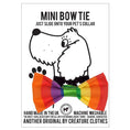 Load image into Gallery viewer, Rainbow Stripe Dog Bow Tie