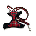 Load image into Gallery viewer, Red Tartan Cat Harness & Lead