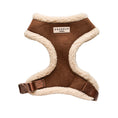 Load image into Gallery viewer, Brown Aviator Adjustable Neck Harness