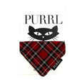 Load image into Gallery viewer, Red Tartan Cat Bandana