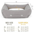 Load image into Gallery viewer, Eden 100% Recycled Box Bed Cream