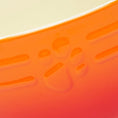 Load image into Gallery viewer, Ombre Food Bowl Orange