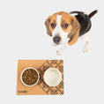 Load image into Gallery viewer, Cork Pet Placemat Diamonds