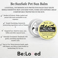 Load image into Gallery viewer, Be:Sunsafe Natural Zinc Free Sun Protect For Dogs