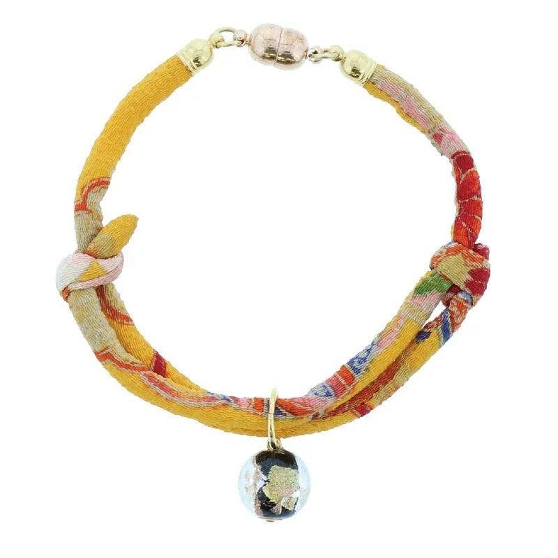 Handmade Kimono Pattern Cat Collar