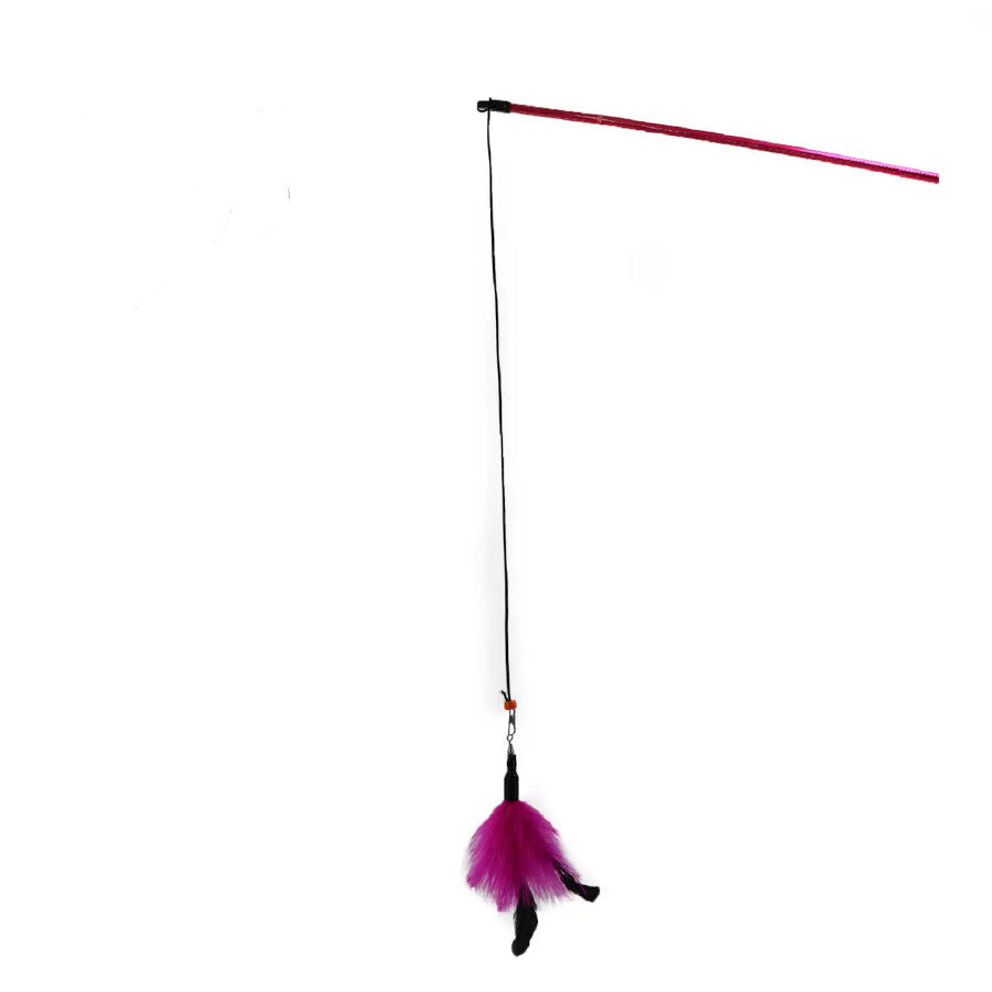 Feather Bell Cat Dangler