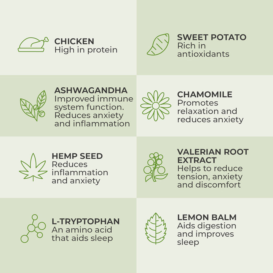 Tranquil Tails Calming Dog Treats