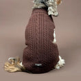 Load image into Gallery viewer, Cable Knit Jumper Hot Coco
