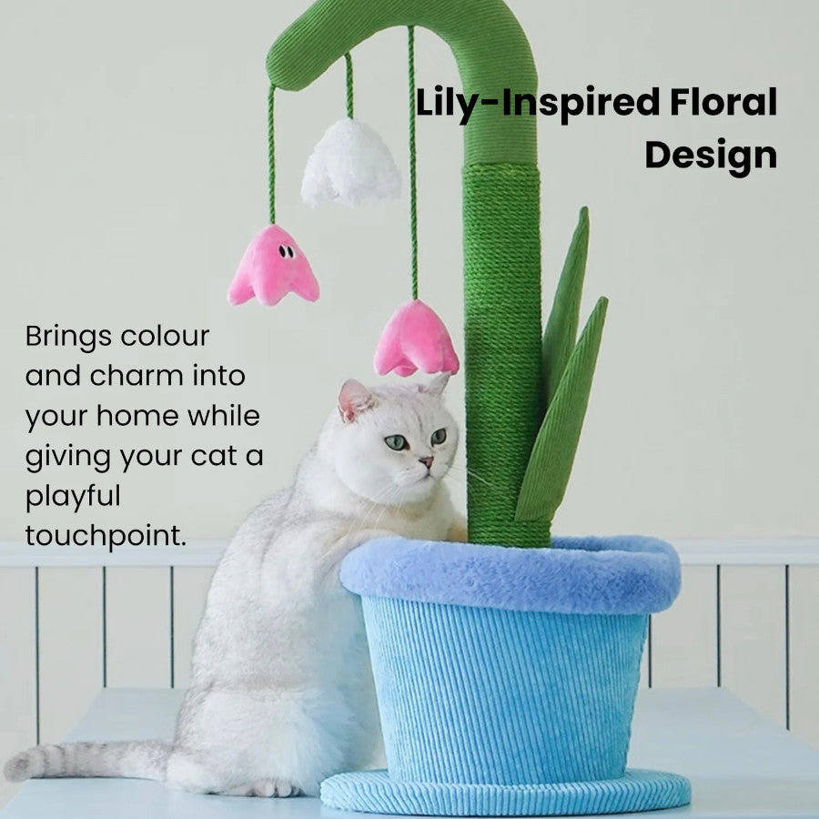 Blooming Lily Cat Scratcher
