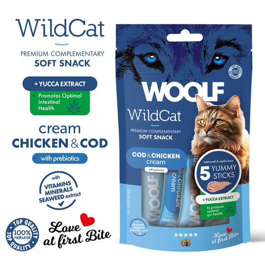 Woolf Wildcat Cream Cod & Chicken