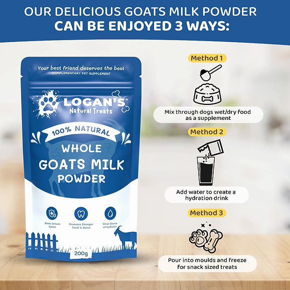 Natural Whole Goat's Milk Powder