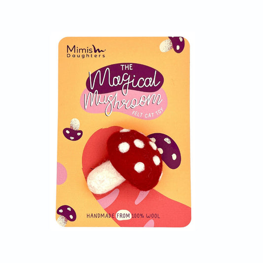Magical Mushroom Cat Toy