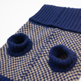 Load image into Gallery viewer, Navy Dog Jumper In Merino Lambswool
