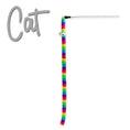 Load image into Gallery viewer, Wiggle Worm Rainbow Cat Dangler
