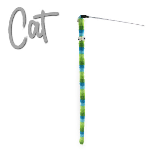 Wiggle Worm Rainbow Cat Dangler