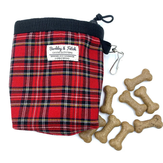 Red Tartan Treat Bag
