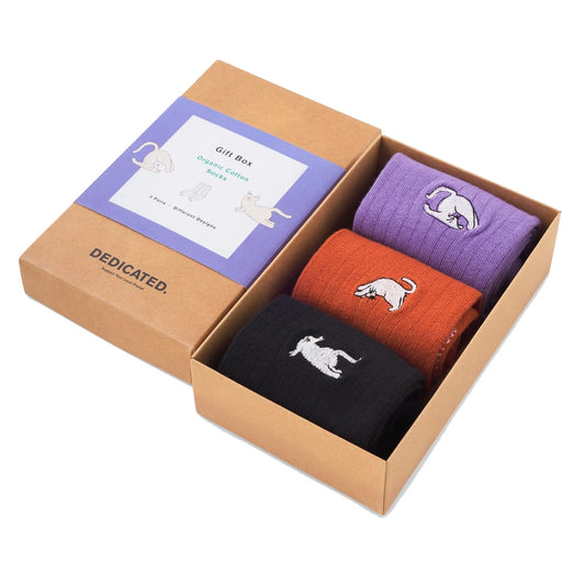 Yoga Cats Socks (3 Pack)