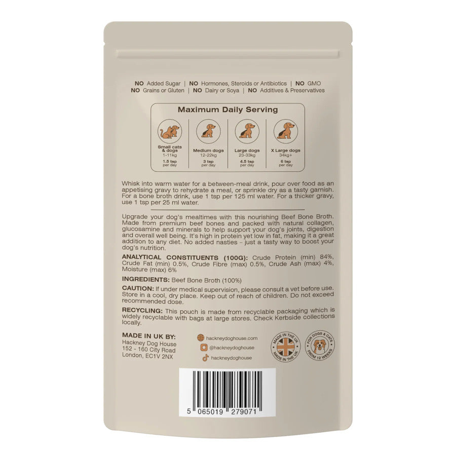 Beef Bone Broth Topper for Dogs & Cats