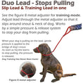 Load image into Gallery viewer, Dog Slip Lead with Fig 8 Training Aid (Medium / Large Dogs)
