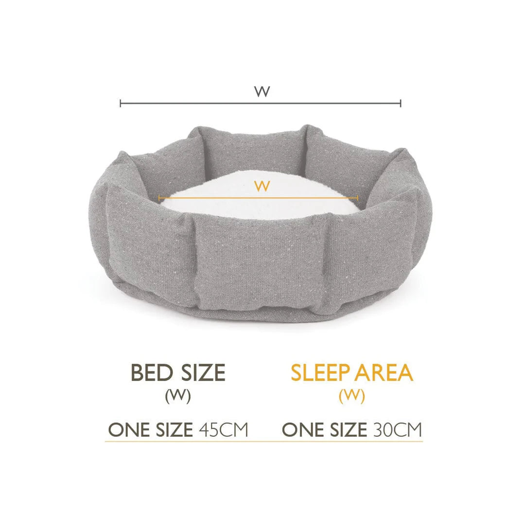 Eden 100% Recycled Cat & Small Dog Bed