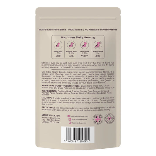 Fibre Gland - Anal Gland Support Topper for Dogs