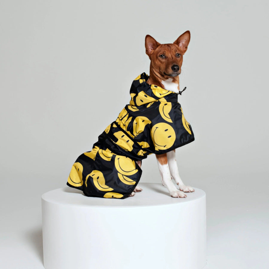 All Smiles Dog Poncho