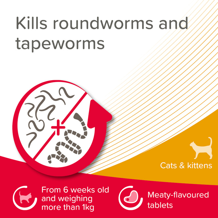 Beaphar Wormclear Cat (2 tablets)