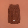 Load image into Gallery viewer, Cable Knit Jumper Hot Coco
