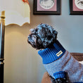 Load image into Gallery viewer, Navy Dog Jumper In Merino Lambswool
