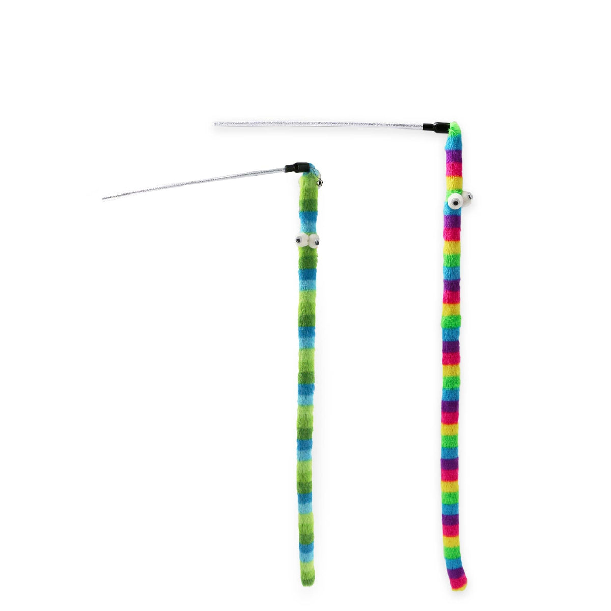 Wiggle Worm Rainbow Cat Dangler