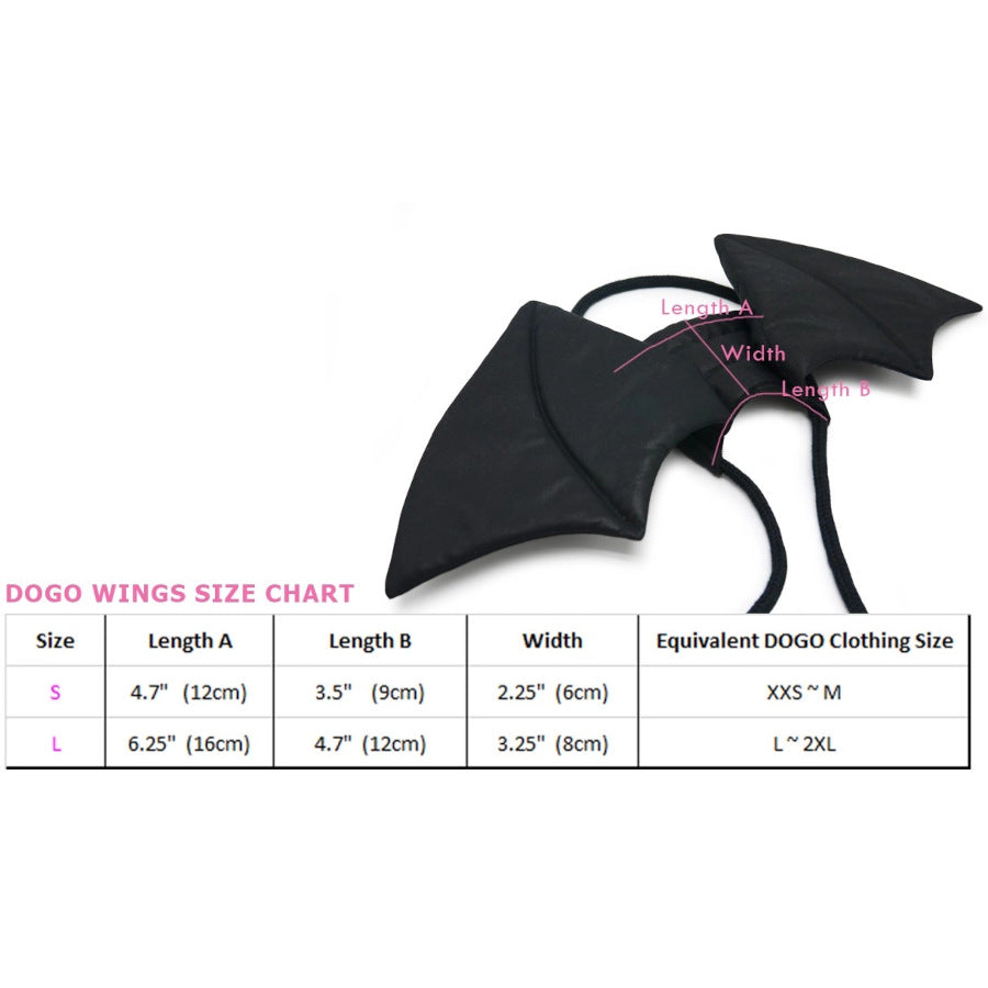 Bat Wings Costume for Dogs