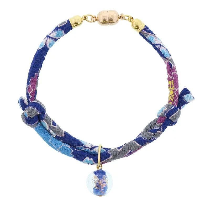 Handmade Kimono Pattern Cat Collar