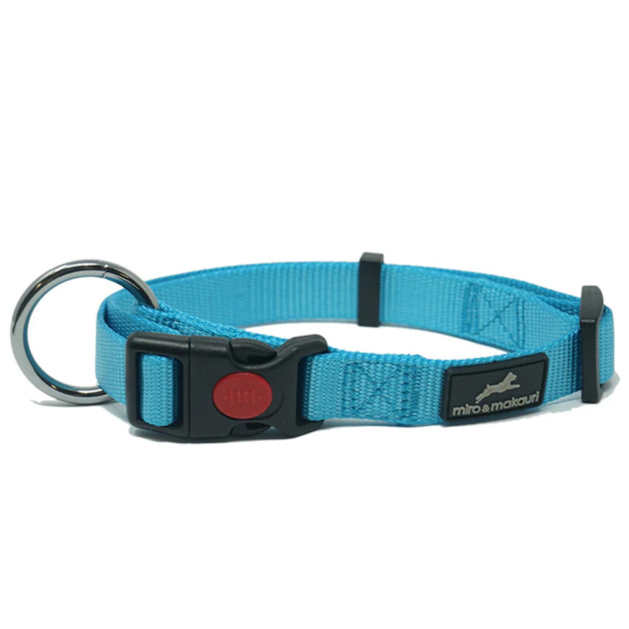 Belay Nylon Safety Collar Aqua Blue