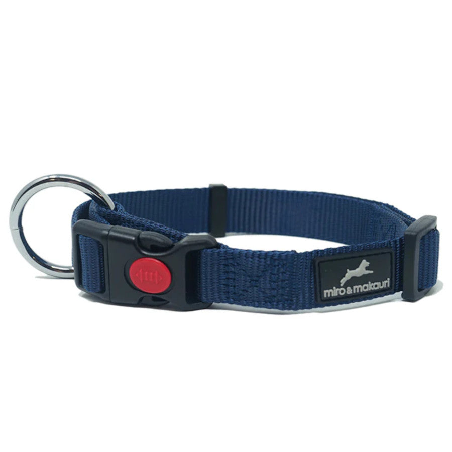Belay Nylon Safety Collar Navy Blue