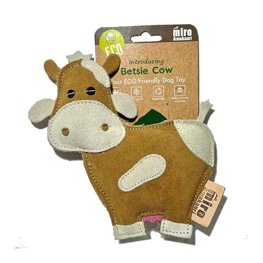 Eco Dog Toy Betsie Cow