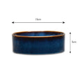 Load image into Gallery viewer, Reactive Glaze Pet Bowl Midnight Blue
