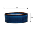 Load image into Gallery viewer, Reactive Glaze Pet Bowl Midnight Blue
