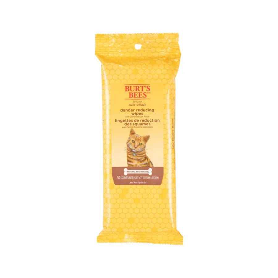Burts Bees Cat Dander Wipes (50 wipes)