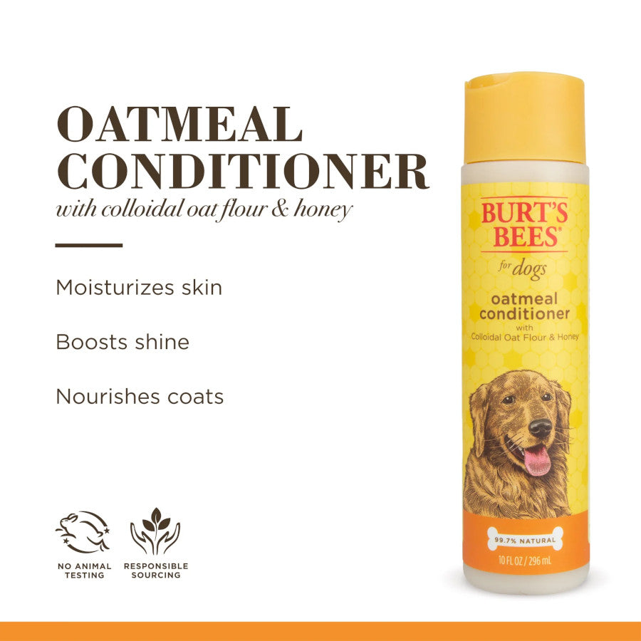Burt's Bees Oatmeal Dog Conditioner For Dogs 10oz