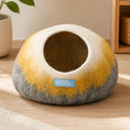 Load image into Gallery viewer, Cat Cave Grey Yellow
