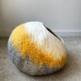 Load image into Gallery viewer, Cat Cave Grey Yellow
