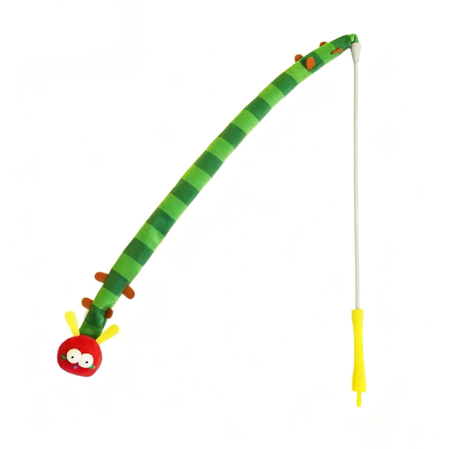 Caterpillar Teaser Wand For Cats