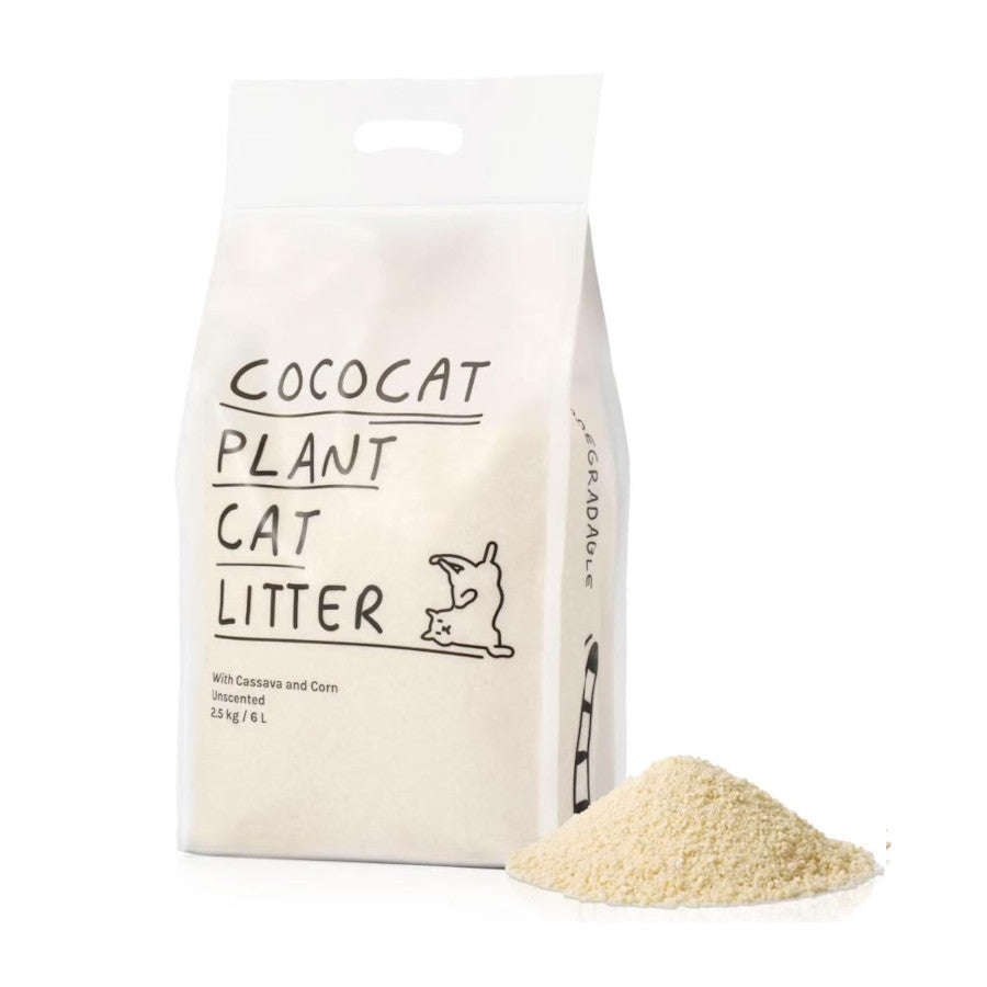 Cassava Cat Litter for Automatic Litter Boxes 2.5kg
