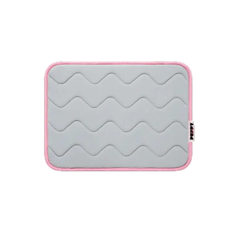 Cool Wave Memory Foam Pet Mat Grey