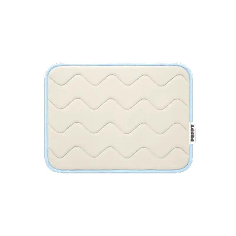 Cool Wave Memory Foam Pet Mat Beige