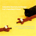 Load image into Gallery viewer, Dachshund Teaser Wand For Cats

